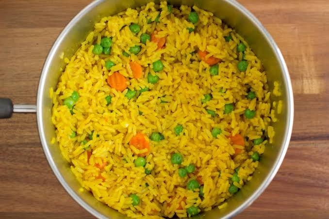 Yellow Vegetable Rice